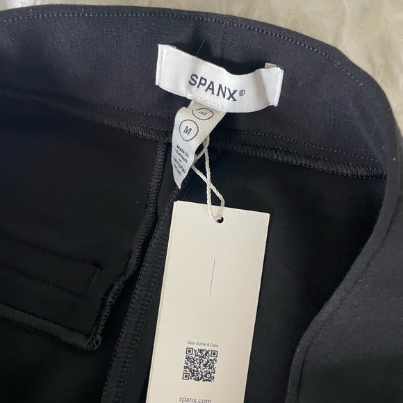 SPANX Perfect Black Wide leg Women's Pants - Picture 9 of 15